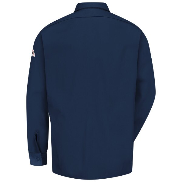 Bulwark FR Dress Uniform Shirt in Excel-FR ComforTouch in Navy